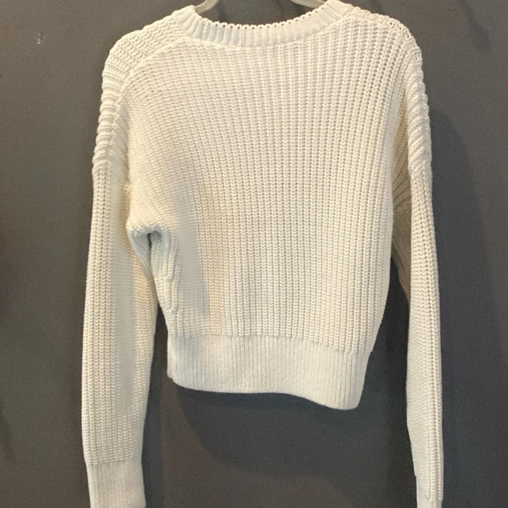 Paris Atelier & Other Stories size small thick & cozy cream sweater EUC